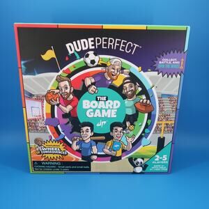 Dude Perfect Board Game, Sports, Action & Competitive Challenge Game Ages 4+ NEW